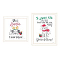 2 Piece Vignette Dear Santa, I Can Explain White Framed Wall Art For Living Room, Bedroom Wall Art Print For Home Decor By Deb Strain Multicolor Wood Paper