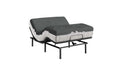 Goodvibesleep Ease Mattress And Adjustable Base Comfort Ensemble, Twin Xl Size Gray Foam Twin Xl