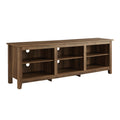 Modern Transitional 3 Shelf Open Storage 70