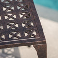Kai 18 Side Table Bronze Aluminium