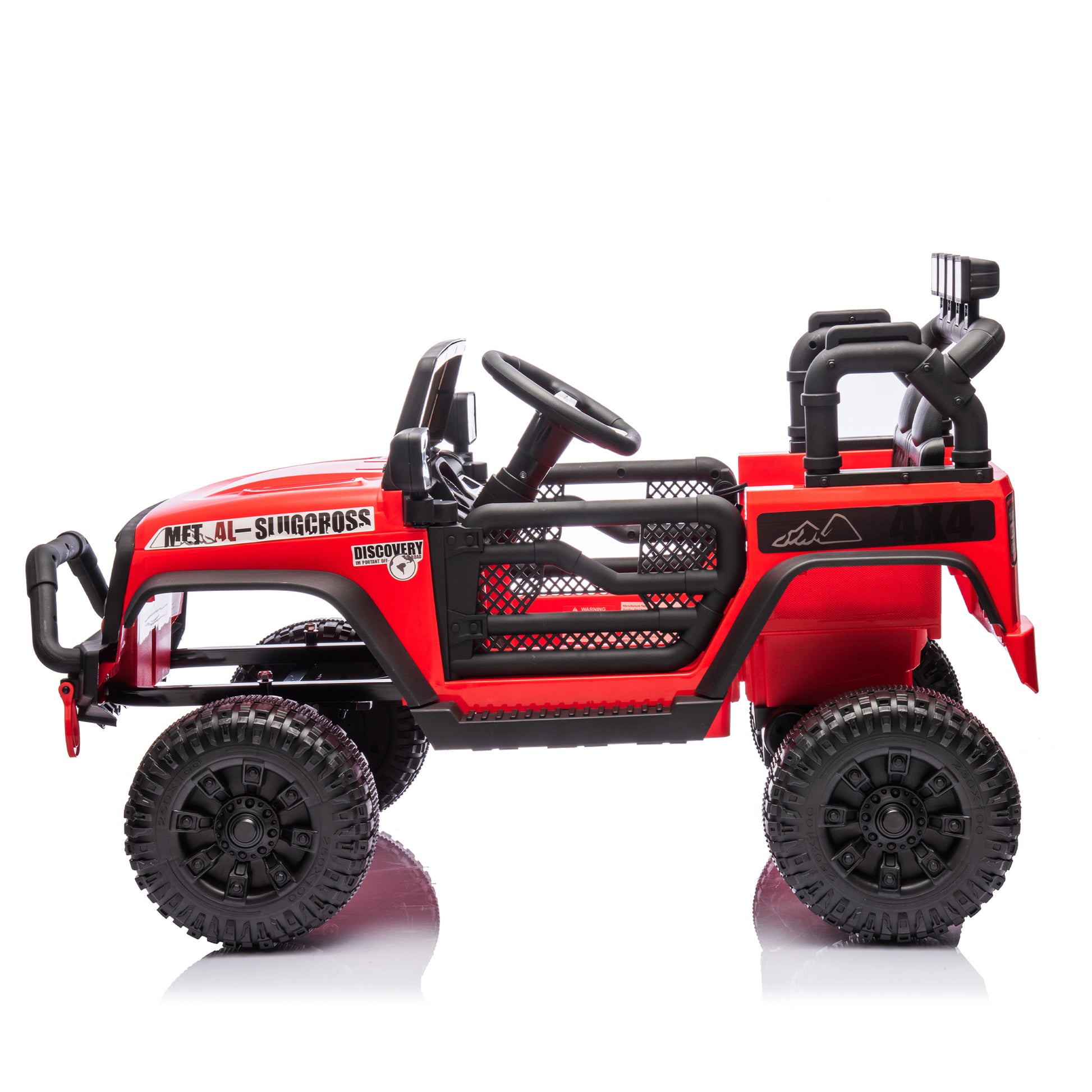 24V Kids Ride On Car W Parents Remote Control,400W Motor,Four Wheel Suspension,Adjustable Speed,Usb,Mp3,Music,Bluetooth,Large Display Screen,Power Display,Portable Handle,Safety Belt For Kids Aged 3 . Red 50 99 Lbs Polypropylene