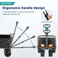 Black & Orange Folding Campers Black Gold Metal
