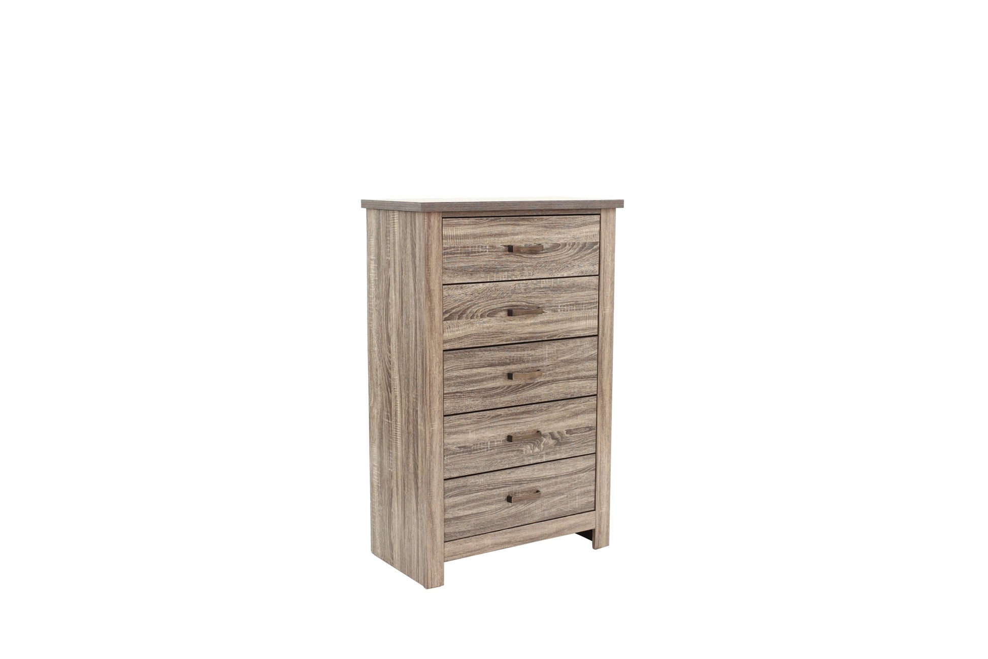 Natural Finish Striking Wooden 1Pc Chest Of Drawers Storage Bedroom Furniture Rustic Gray Oak Brown Finish Natural Bedroom Contemporary,Modern,Transitional Particle Board Mdf