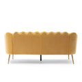 3 Seater Sofa Honey Velvet