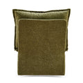 Detachable Green Chenille Single 360 Swivel Rocking Rocker,360 Swivel Sofa Chair & Single Sofa Lounge, Comfortable Seating For Living Room & Bedroom,Green Sofa 1Pc Green Primary Living Space Modern Foam Chenille