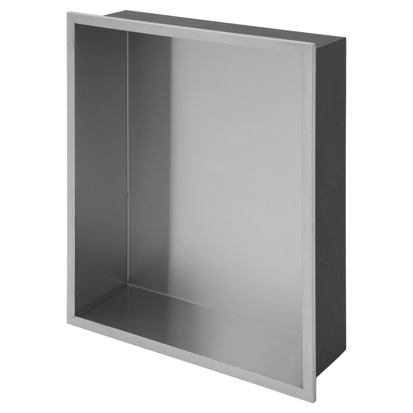 15" X 13" Stainless Steel Shower Niche, Brushed Nickel Brushed Nickel Stainless Steel