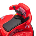12V Kids Ride On Bumper Car W Parents Control,Rotate 360 Degrees,Two Handed Switch For Direction Control,Bumper Strip,Light Belt,Mp3 Music,Bluetooth,Provide A Speed Of 0.75Mph For Kids Of 2 5 Red 50