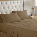 12 Piece Comforter Set With Cotton Bed Sheets Black King King Black Cotton
