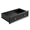 Modern 5 Drawers Dresser 5 Drawers Cabinet,Chest Of Drawers Closet Organizers And Storage Clothes Storage Drawers Cabinet For Living Room, Farmhouse Dresser Organizer Black Black Mdf