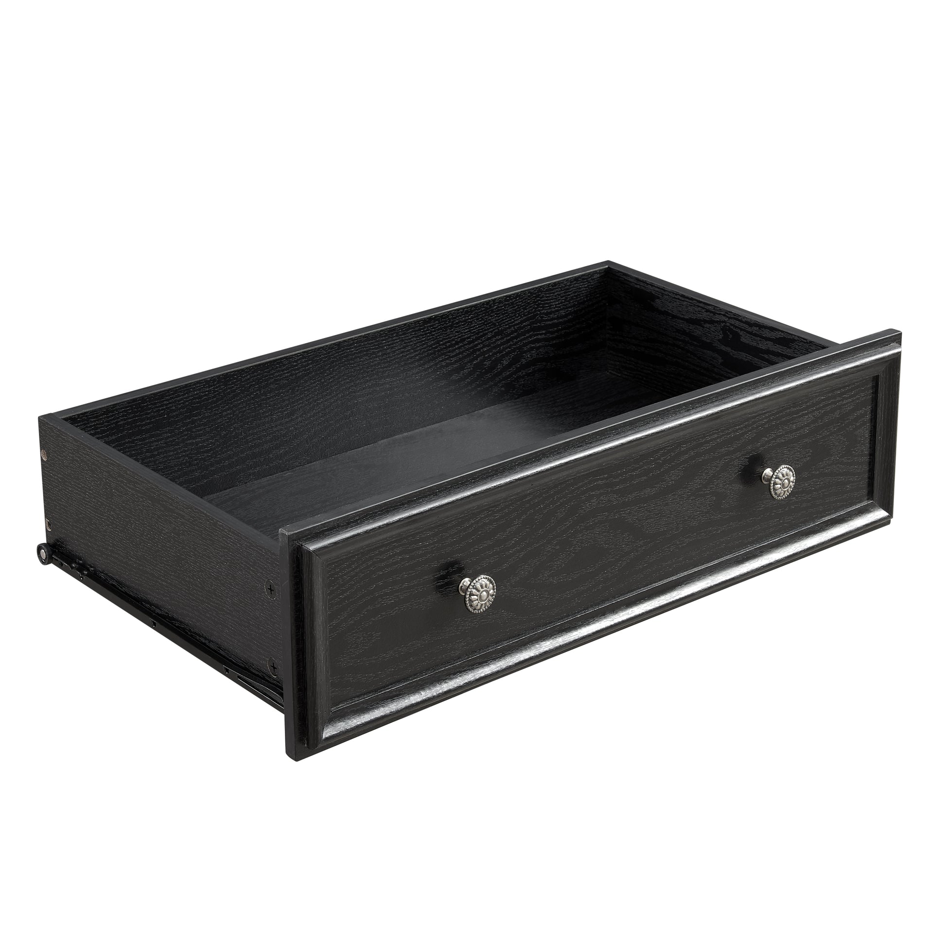 Modern 5 Drawers Dresser 5 Drawers Cabinet,Chest Of Drawers Closet Organizers And Storage Clothes Storage Drawers Cabinet For Living Room, Farmhouse Dresser Organizer Black Black Mdf