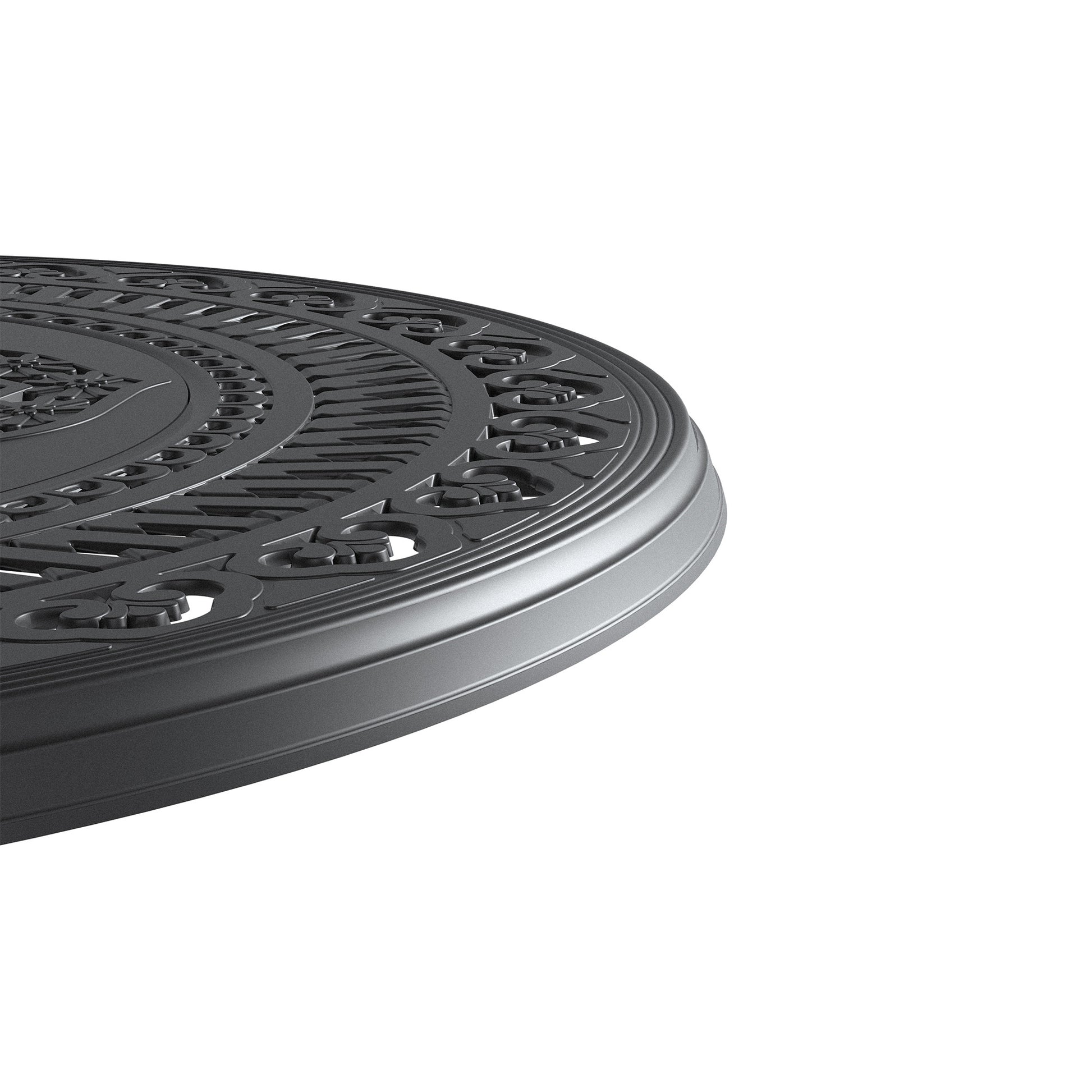 Cushions In Random Colors 3 Piece Set Of Cast Aluminum Patio Furniture With Cushions Yes Complete Patio Set Black Seats 2 Rust Resistant Frame Water Resistant Cushion Garden & Outdoor Complete Patio