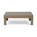 Oana 3 Pieceseat Set With Coffee Table, White White Acacia Wood