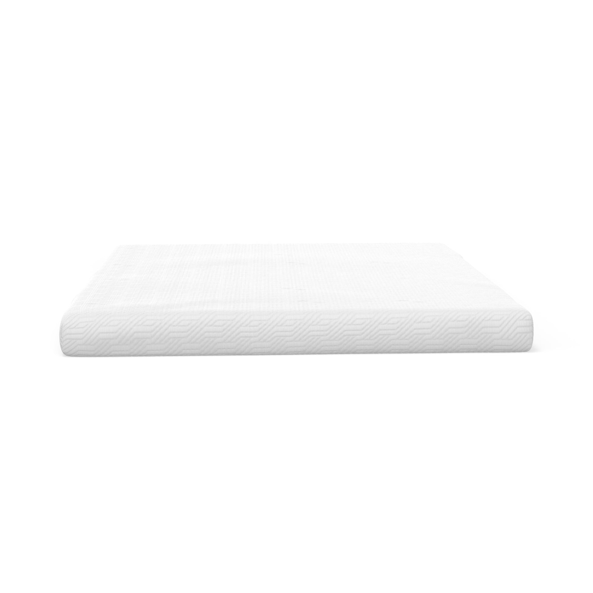 6" Essentials Gel Infused Memory Foam Mattress Full White Foam Full