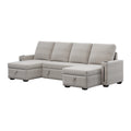 Sectional Sofa With Storage, 96
