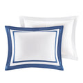 8 Piece Comforter And Quilt Set Collection Navy Full Queen Full Navy Polyester
