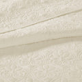 Reversible Quilt Set Cream King Cal King Cream Cotton