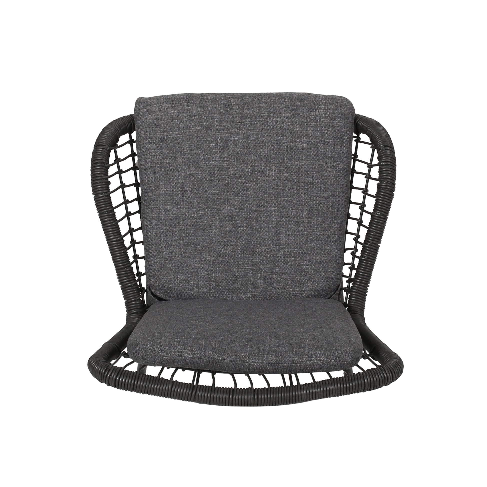 Pabrico Chair Grey Iron Plastic