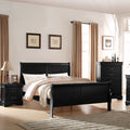 Black Twin Bed Box Spring Required Twin Black Wood Bedroom Pine Sleigh Wood