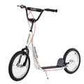 Aosom Youth Scooter Kick Scooter For Kids 5 With Adjustable Handlebar 16