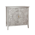 2 Door Cabinet, American Furniture, Suitable For Bedroom, Living Room, Study Light Grey Mdf