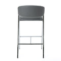 Bar Chair Mp2 Set Of 2 Grey Pu