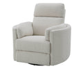 Sagen Glider Recliner W Swivel, Beige Boucle Lv02733 Beige Upholstered