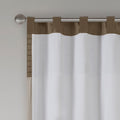 Polyoni Pintuck Curtain Panel Only 1 Pc Panel Beige Multi Polyester