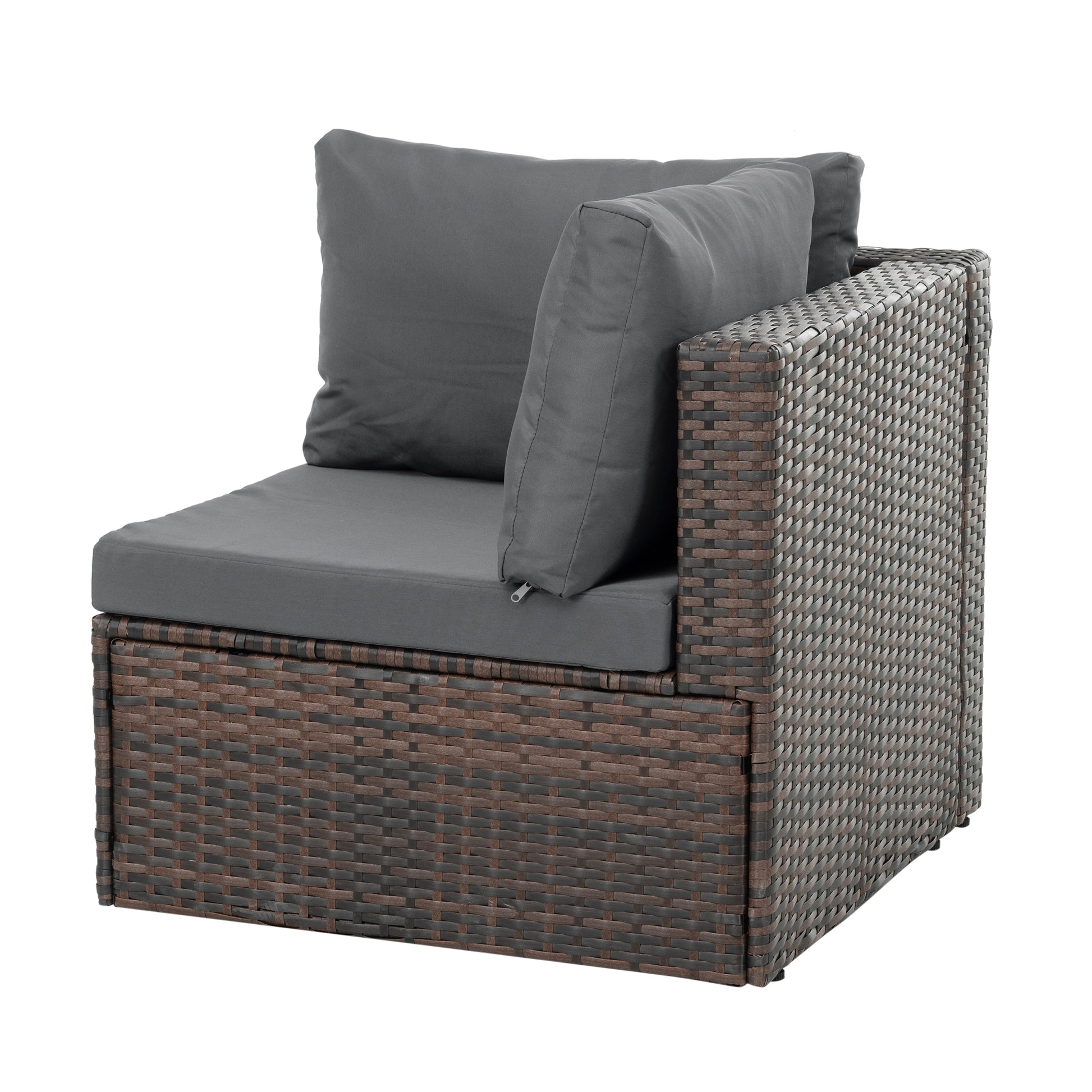 Patio Furniture, Outdoor Furniture, Seasonal Pe Wicker Furniture, 5 Set Wicker Furniture With Tempered Glass Coffee Table Brown Seats 4 Pe Rattan Iron Waterproof Fabric