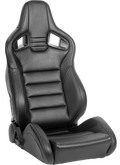 Racing Seat Black Pu Vinyl