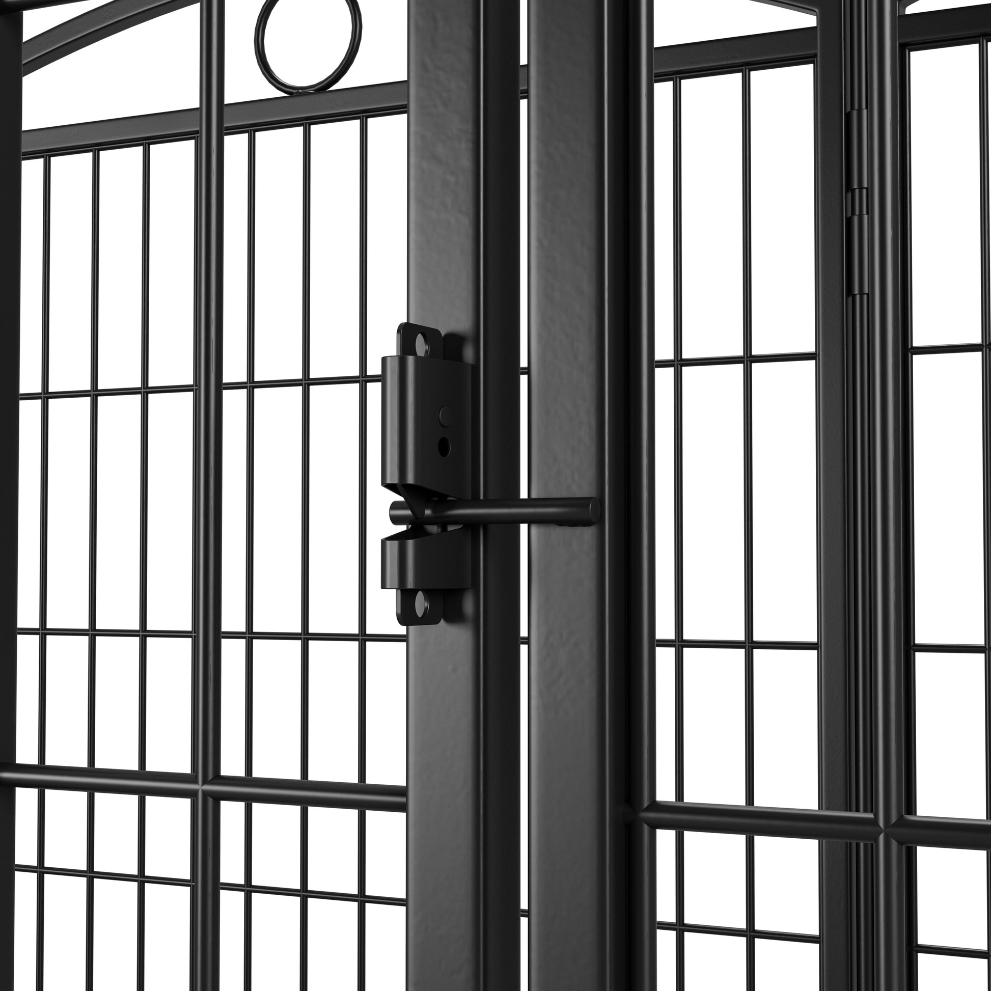 Dog Playpen Indoor 32 Inch 8 Panels Metal Dog Pen Pet Dog Fence Outdoor Exercise Pen With Doors, Heavy Duty Dog Fence Puppy Pen For Large Medium Small Dogs Indoor Outdoor Foldable Pet Exercise Pen