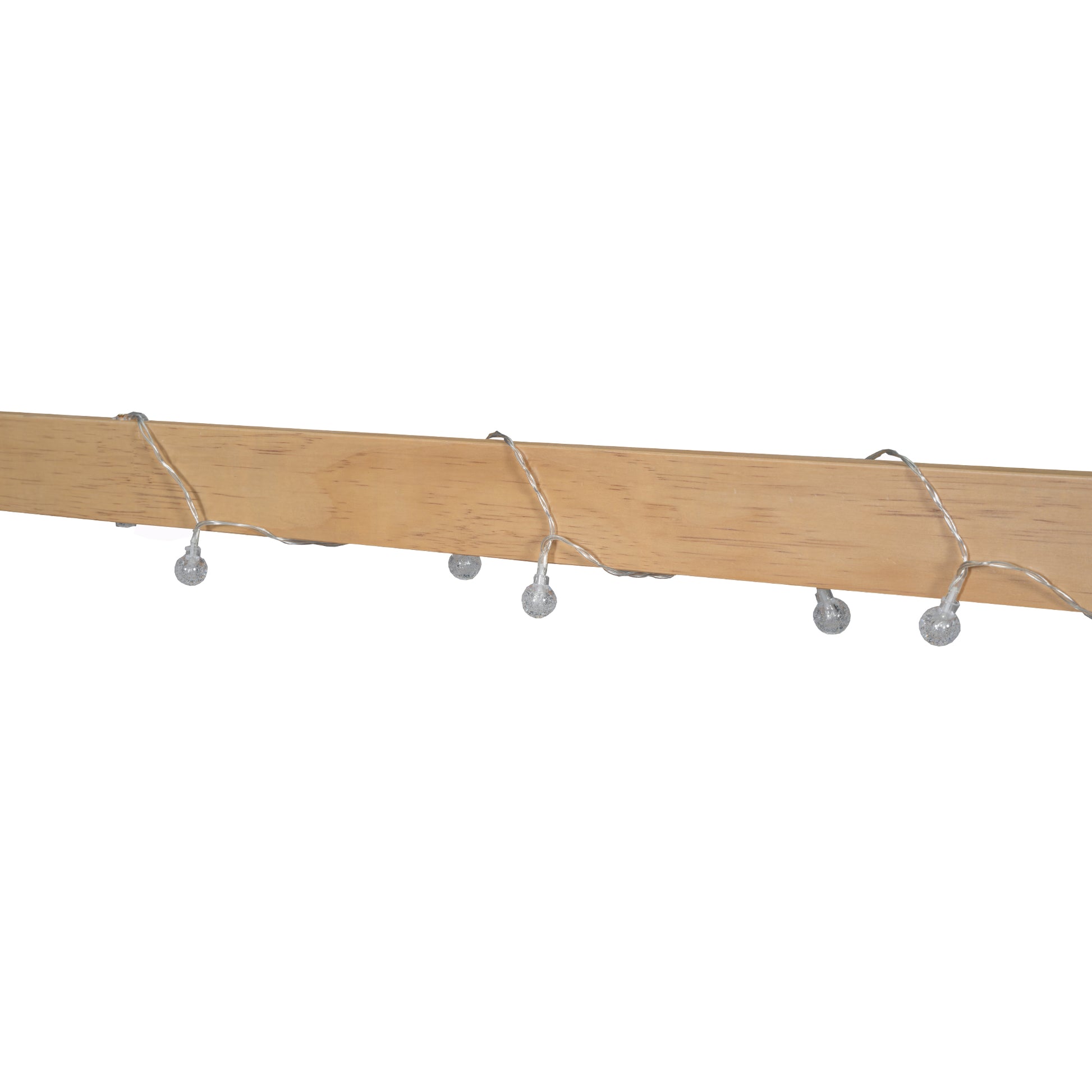 Full Size Wood House Bed With Window And Fence, Natural Old Sku: Wf304147Aa Box Spring Not Required Full Natural Wood Bedroom Pine Bed Frame Solid Wood Mdf