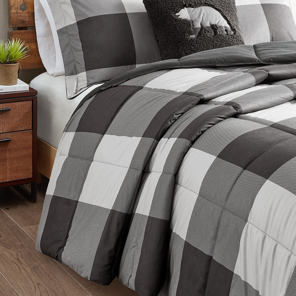 Down Alternative Comforter Set Twin Multicolor Polyester