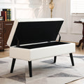 Storage Bench With Storage Bench For Bedroom End Of Bed Bench Foot Of Bed Bench Entryway Bench Storage Ottoman Bench 43.3