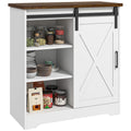 Homcom Farmhouse Coffee Bar Cabinet, 33