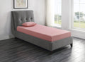 7Inch Twin Mattress And Pillow Setfabric Gel Infused Memory Foam Mattress, Pink, Mattress In A Box Pink Bedroom Foam Twin