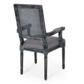 Dining Chair Grey Wood