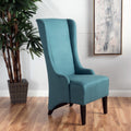 Dining Chair Teal Fabric