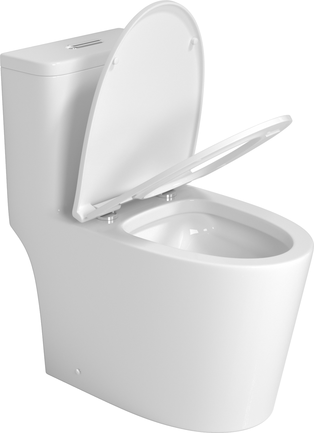 One Piece Toilet With High Quality Accessories White Ceramic