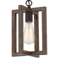 1 Light Steel Lantern Dimmable Farmhouse Pendant Ul Certified Walnut Ceiling Lights Steel Metal