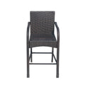 Cascada Kd Barstool Chair Brown Rattan