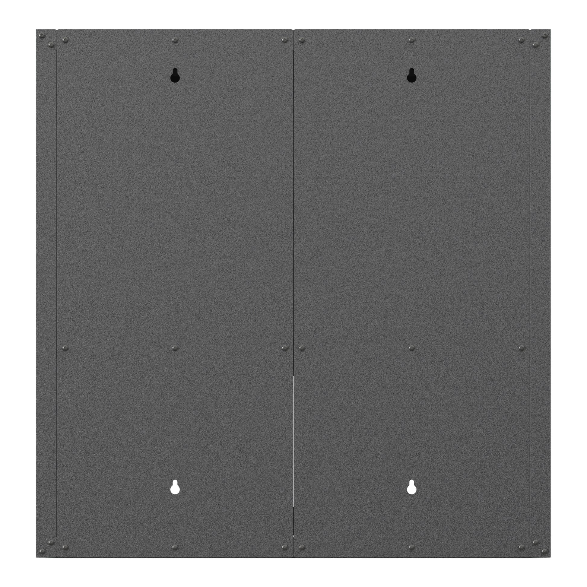 Metal Wall Mounted Tool Storage Cabinet With Locking Door And 1 Shelf 1 Opened Drawer For Garage Warehouse,Office,Assembly Required Black Gray Modern Metal