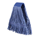 Reusable Clean Heavy Duty Mop Heads, Replacement Mop Heads, Blue Mop Heads, Set Of Three Blue Cotton