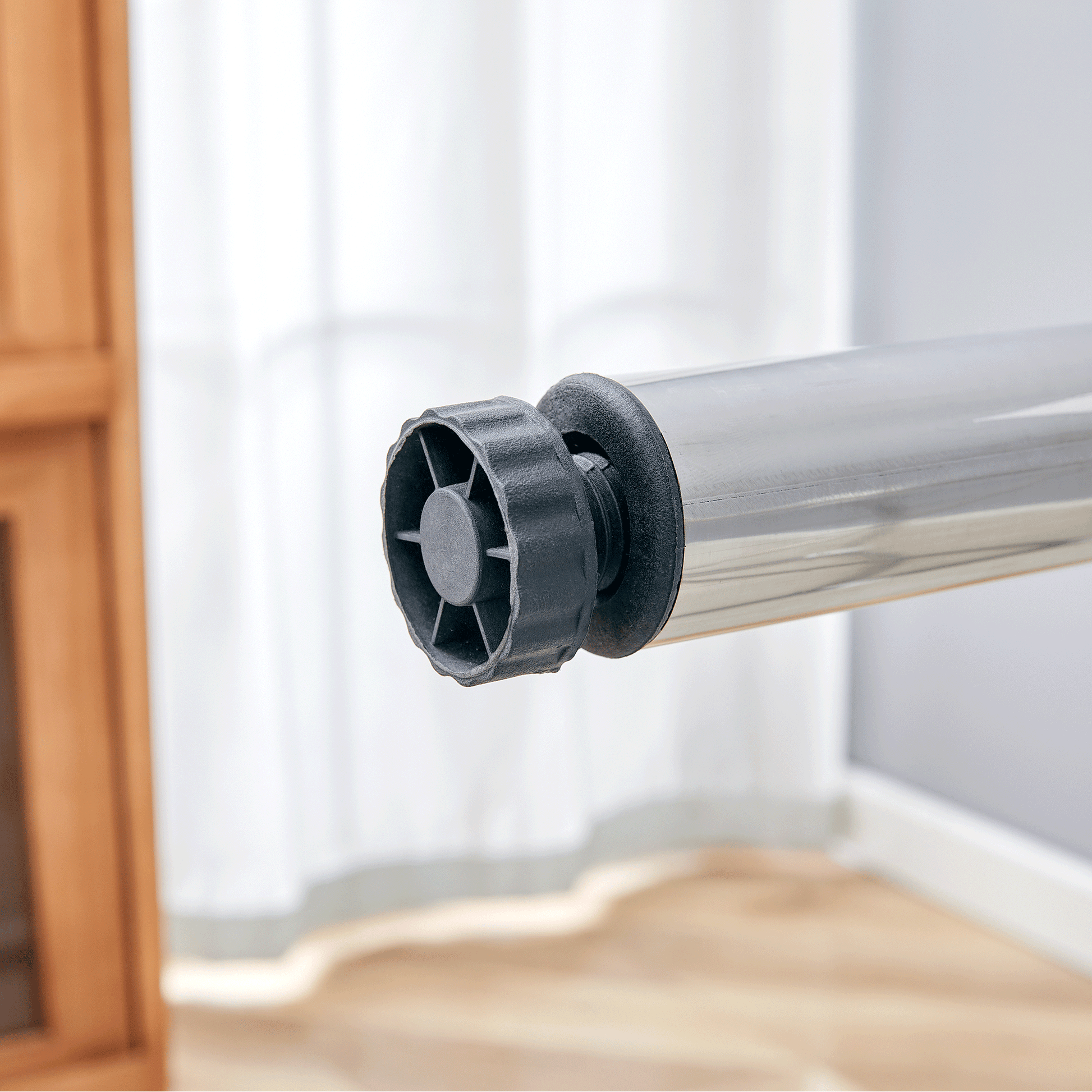 Simple Silver Stainless Steel Folding Table Frame Multifunctional, Space Saving.Folding Table Frame,Silver Stainless Steel Material,Only Table Leg.5.5*5.5*28.7 26.3*26.3*28.7 Inch. Silver Metal