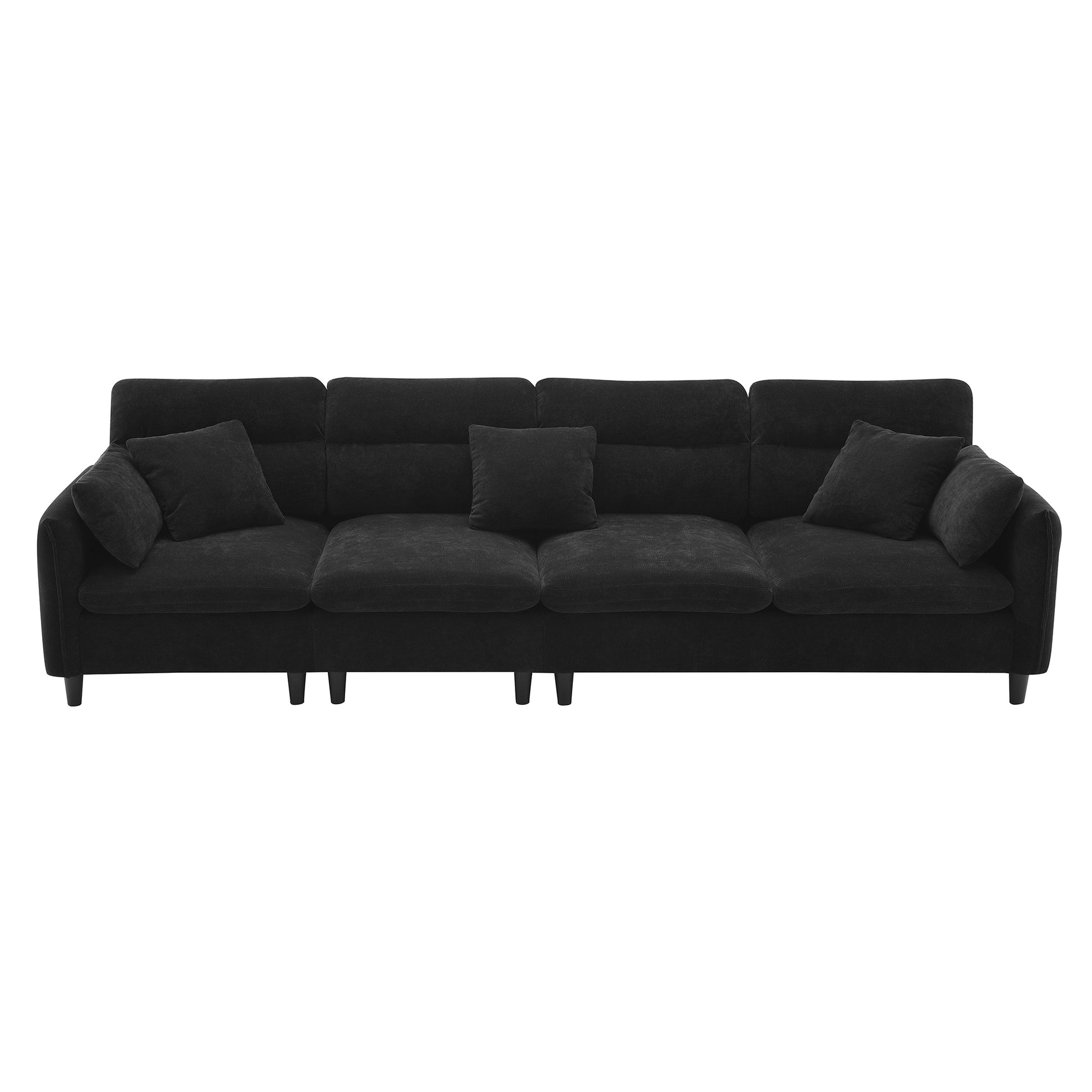 5003B Package Black Chenille 1 Seat