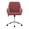 Ty Office Chair Rose Red Velvet