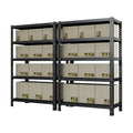 Household Storage Rack, Adjustable Display Rack, Basement Balcony Storage Rack, Carbon Steel Storage Rack, 120Cm * 40Cm * 180Cm, Five Floors Black 5 Black Etagere Primary Living Space Metal Contemporary Adjustable Shelves Carbon Steel