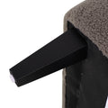 Upholstered Accent Chair Tufted Armchair For Living Room And Bedroom, Russet Brown Brown Birch Foam Teddy
