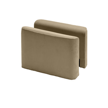 Morgan Sectional Sofas Camel Corduroy Arms Tan Velvet