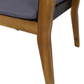 Soho Club Chair Mp2 Set Of 2 Teak Wood Metal Waterproof Fabric