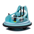 12V Ride On Bumper Car For Kids,Electric Car For Kids,1.5 5 Years Old,W Remote Control, Led Lights, Bluetooth & 360 Degree Spin, Vehicle Body With Anti Collision Paddingfive Point Safety Belt,2Wd Blue Polyethylene